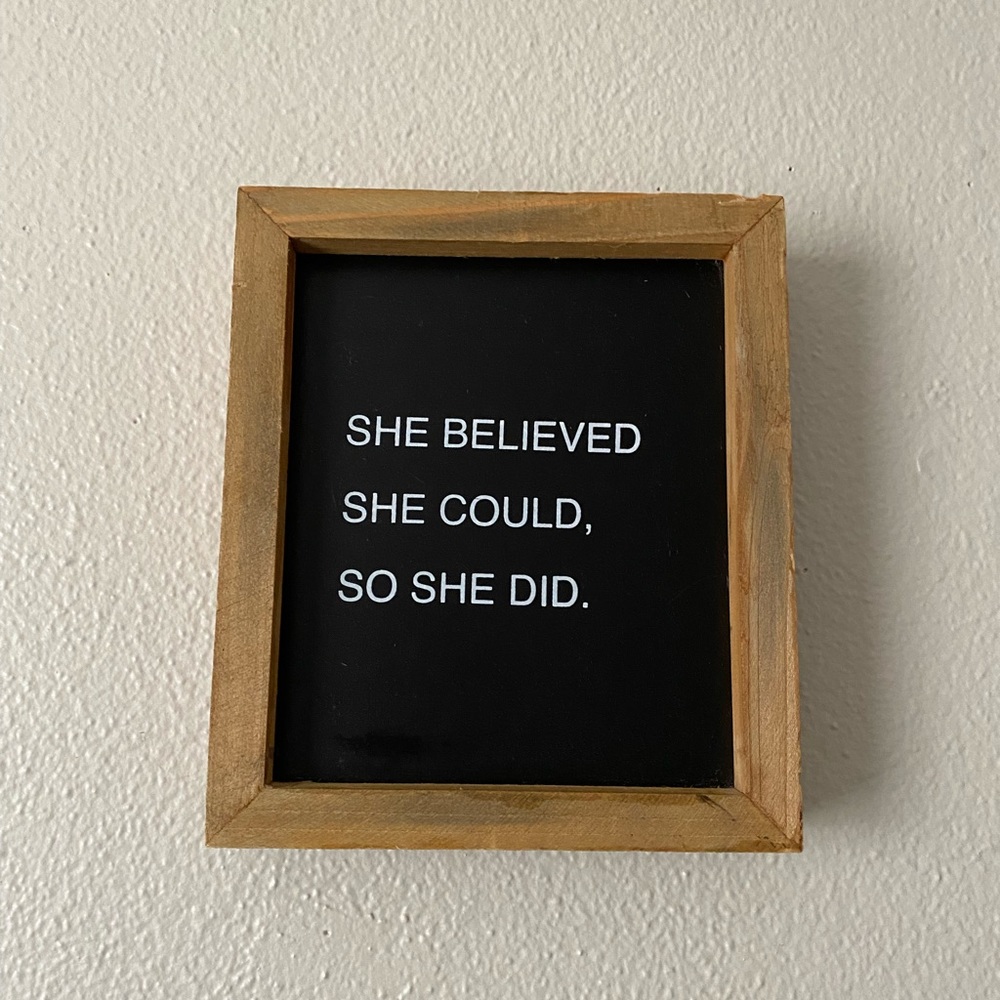 Home Decor Sign